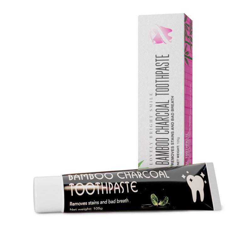 Bamboo Charcoal Toothpaste | Lovely Bright Smile